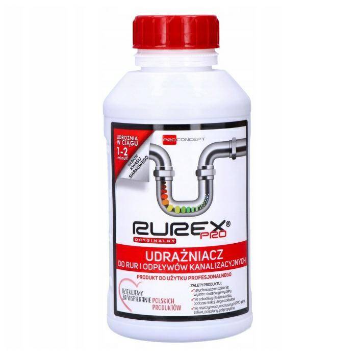 UDRAŻNIACZ DO RUR RUREX 500ML 9011