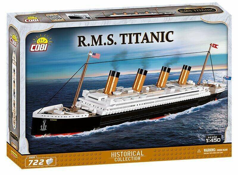 KLOCKI - R.M.S TITANIC 722EL COBI 9297