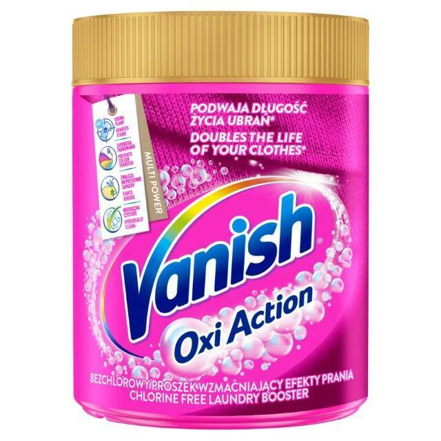ODPLAMIACZ W PROSZKU VANISH 470G MULTI