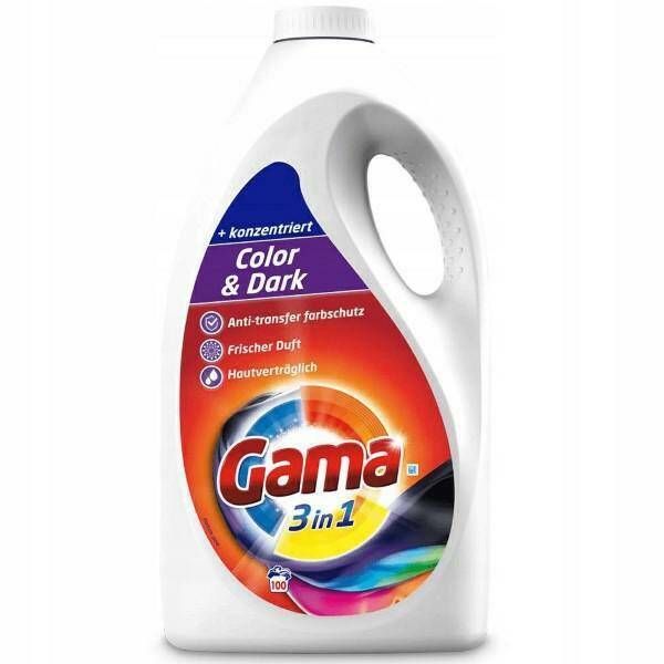 ŻEL DO PRANIA GAMA 5L KOLOR&DARKS 100