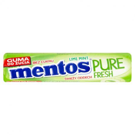 GUMA MENTOS 15,5G PURE FRESH LIME