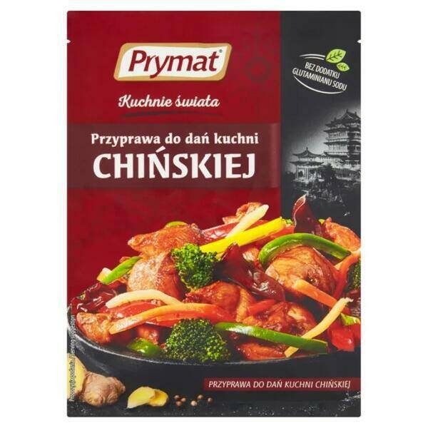 PRZYPRAWA PRYMAT 25G KUCHNIA CHIŃSKA..