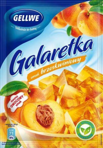 GALARETKA GELLWE 72G BRZOSKWINIA 9757