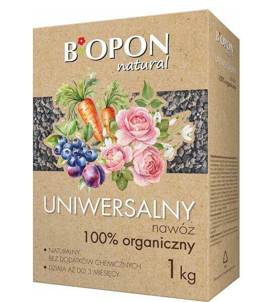 BIOPON NAWÓZ NATURAL 1KG 100% ORGANICZNY