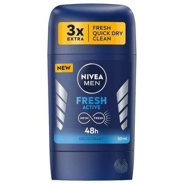 DEZODORANT NIVEA STICK MEN FRESH ACTIVE