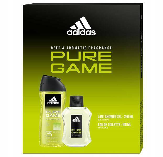 ZESTAW ADIDAS PURE GAME ŻEL250ML +