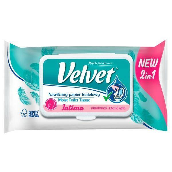 PAPIER NAWILŻANY VELVET INTIMA A48 6042