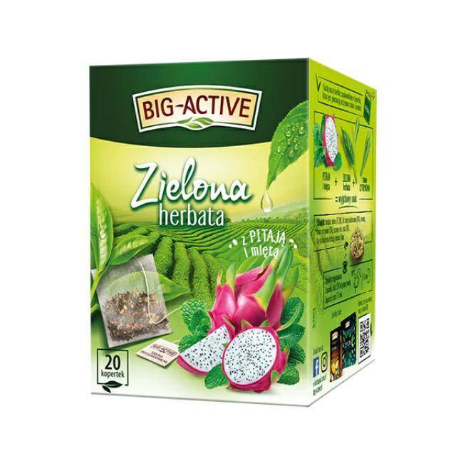 HERBATA BIGACTIVE A20 ZIELONA PITAJA I