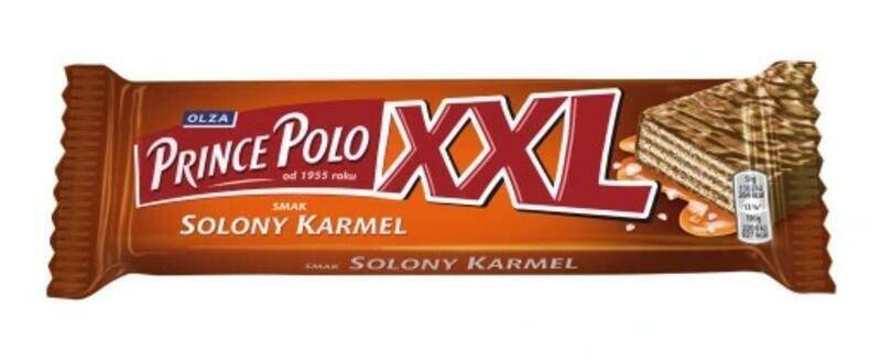 WAFEL PRINCE POLO 50G SŁONY KARMEL XXL