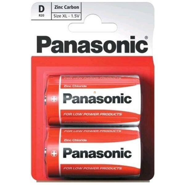 BATERIA PANASONIC R20 A2 BLISTER
