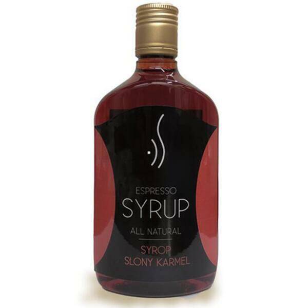 SYROP ESPRESSO 500ML SŁONY KARMEL 8095