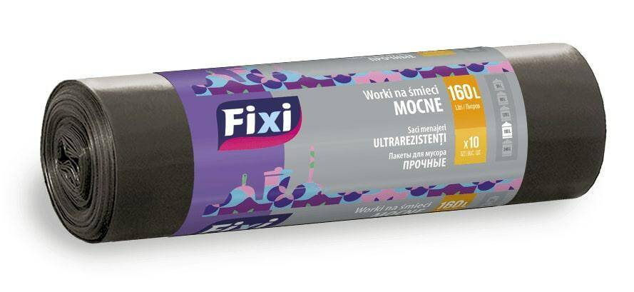 WORKI NA ŚMIECI FIXI 160L A10 MOCNE 0050