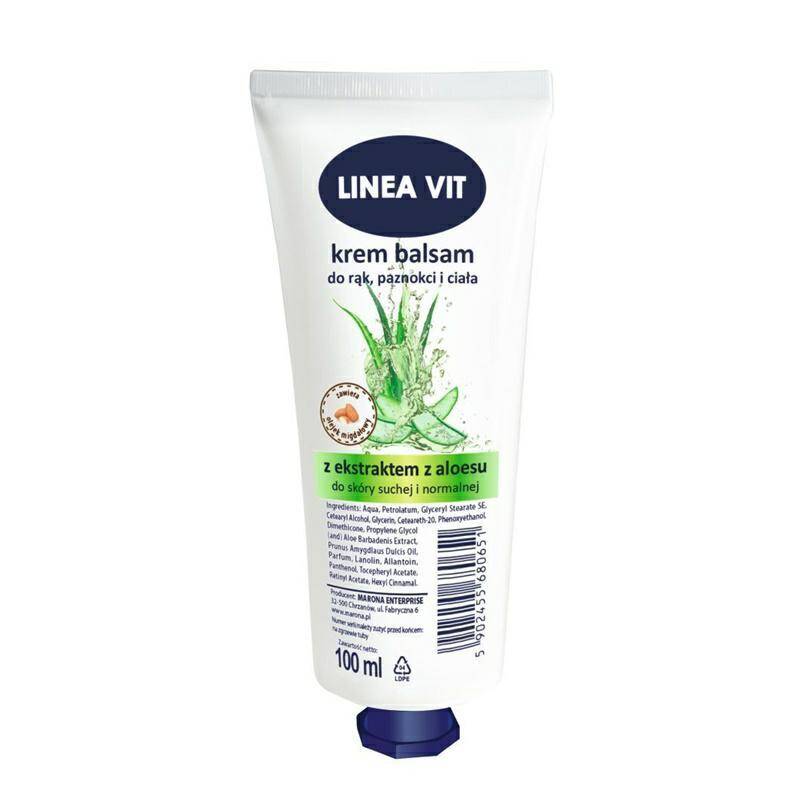 KREM BALSAM DO RĄK LINEA VIT 100ML ALOE