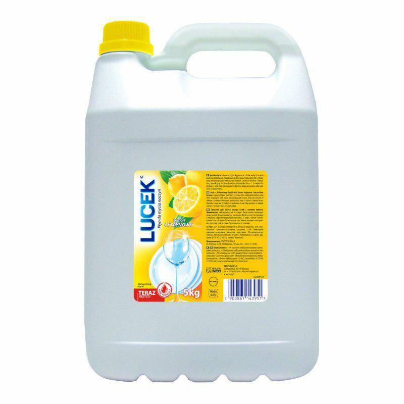 PŁYN DO NACZYŃ LUCEK 5L CYTRYNA