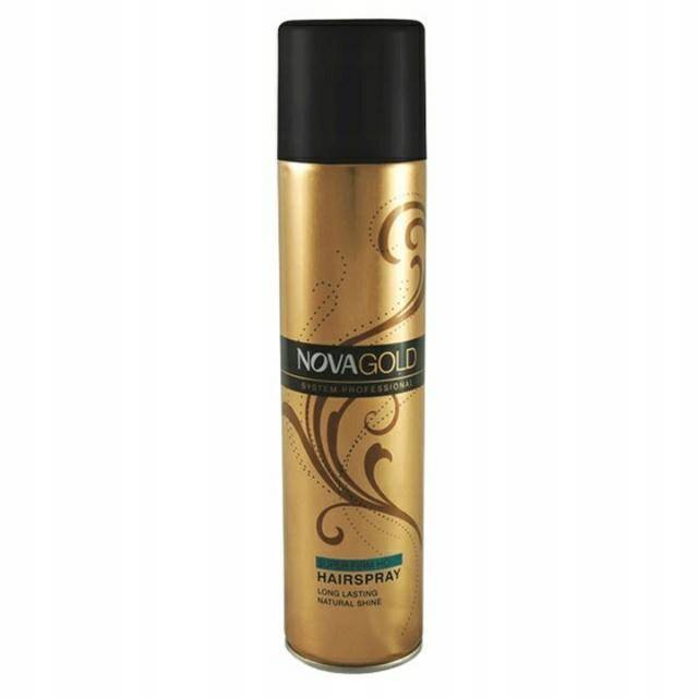 LAKIER DO WŁOSÓW NOVA GOLD 400ML 0058