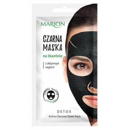 MASKA DO TWARZY MARION DETOX CZARNA