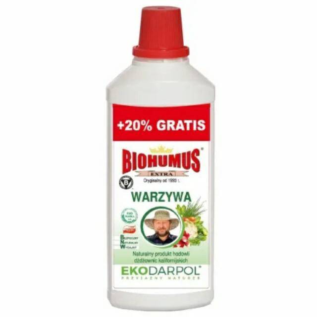 EKODARPOL NAWÓZ BIOHUMUS 1,2L WARZYWA