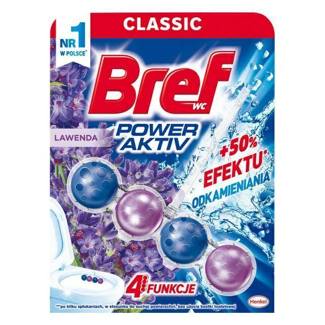 ZAWIESZKA DO WC BREF 50G LAVENDER IMP