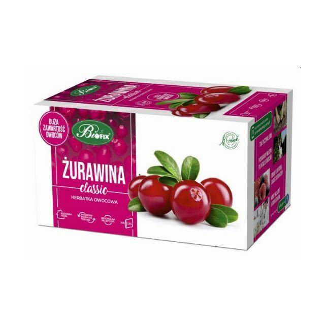 HERBATA BIOFIX A25 ŻURAWINA 50G