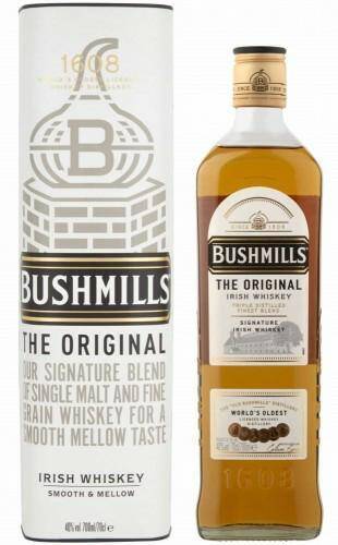 WHISKY BUSHMILLS 700ML ORIGINAL 40% TUBA