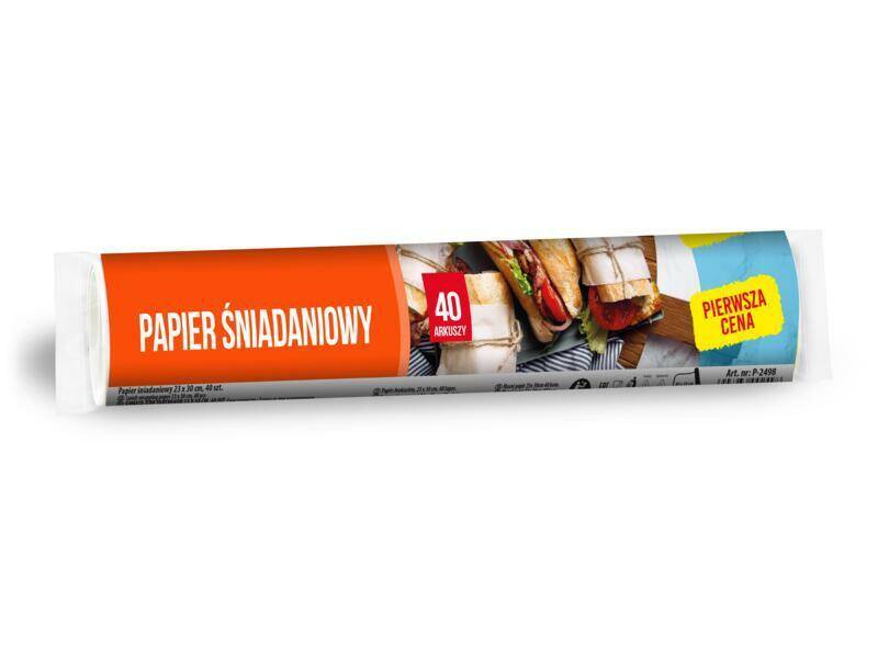 PAPIER ŚNIADANIOWY PC A40 ROLKA 2498