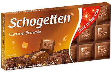 CZEKOLADA SCHOGETTEN 100G CARAMEL BROWN