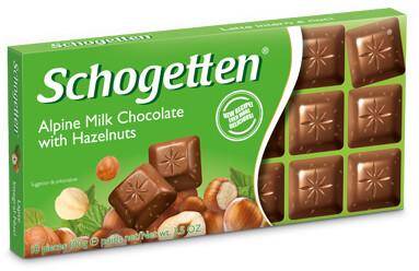 CZEKOLADA SCHOGETTEN 100G MILK HAZELNUT