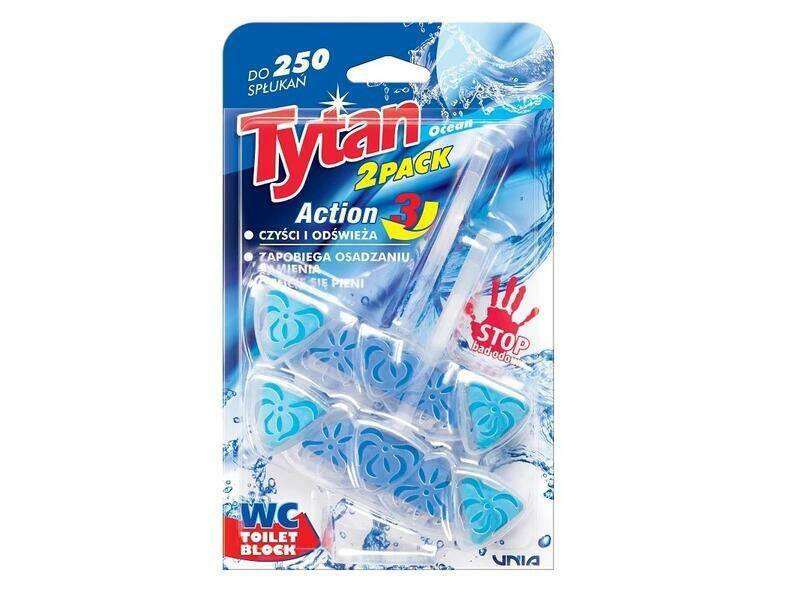 ZAWIESZKA DO WC TYTAN 2x40G ACTION3