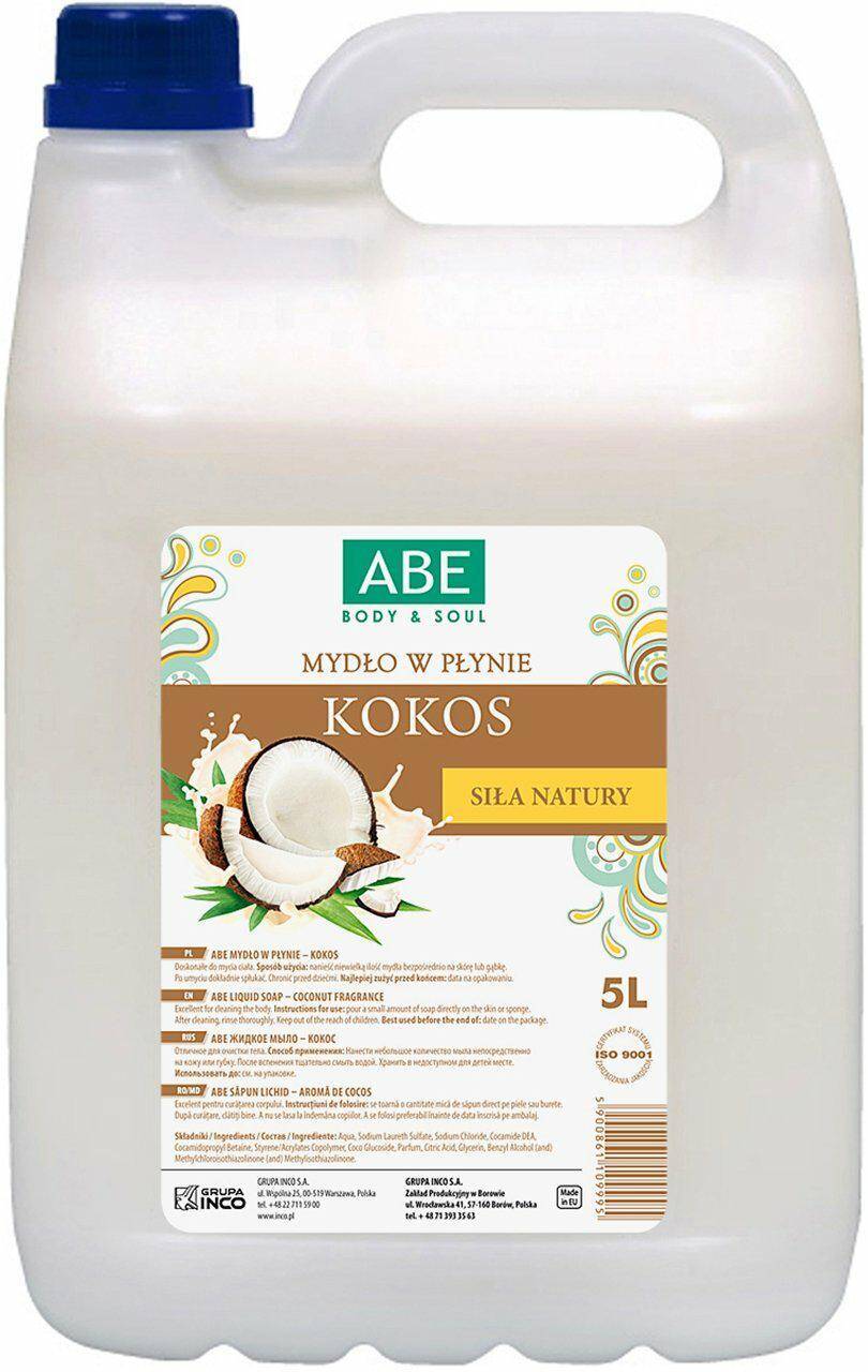 MYDŁO W PŁYNIE ABE 5L KOKOS 9995