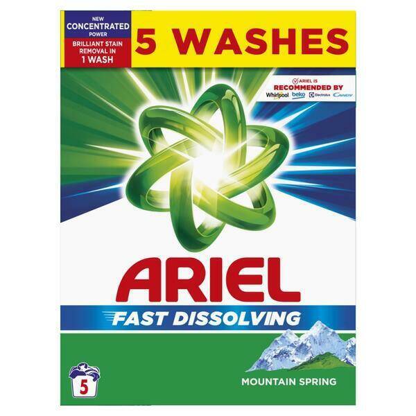 PROSZEK DO PRANIA ARIEL 275G BIEL MS 5