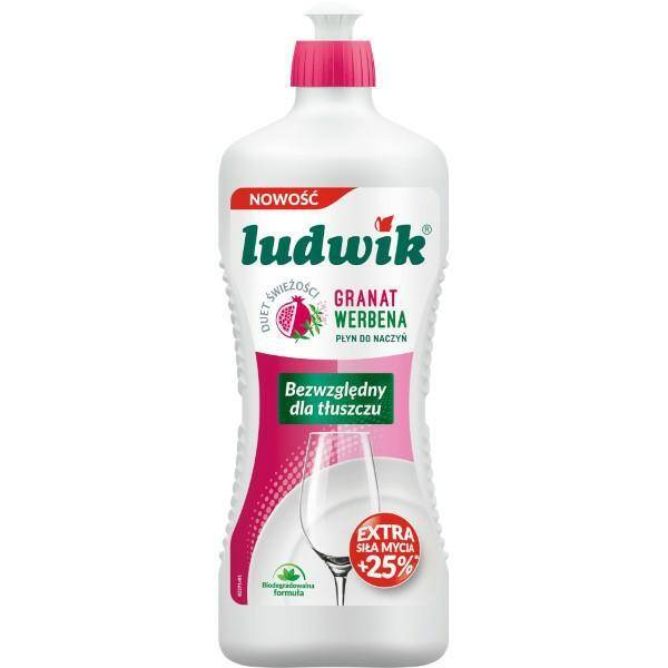 PŁYN DO NACZYŃ LUDWIK 900G GRANAT WERBEN