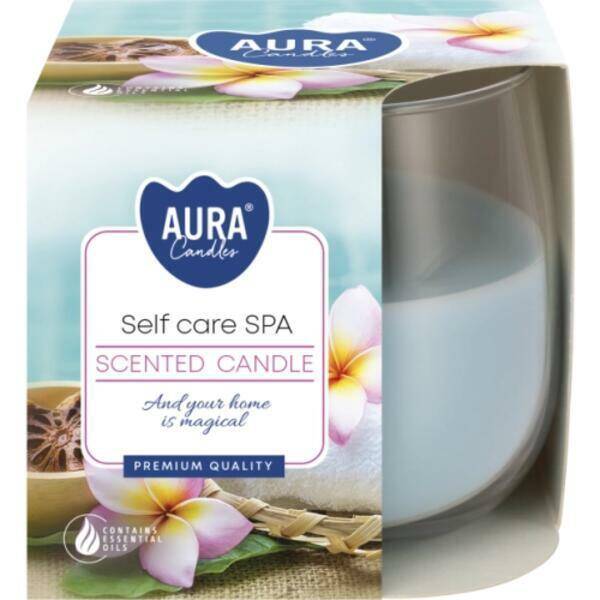 ŚWIECA W SZKLE SN71/363 SELF CARE SPA