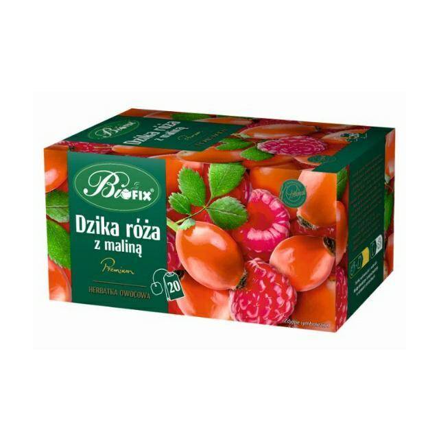 HERBATA BIOFIX A20 DZIKA RÓŻA MALINA