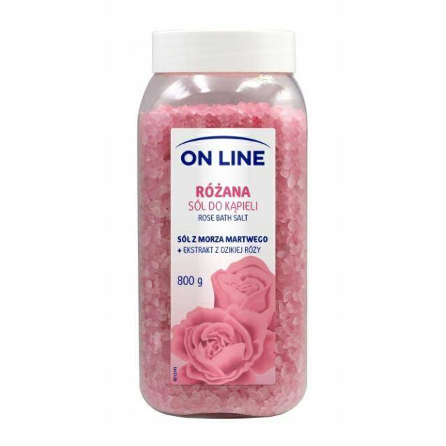 SÓL DO KĄPIELI ON LINE 800G RÓŻANA 6717