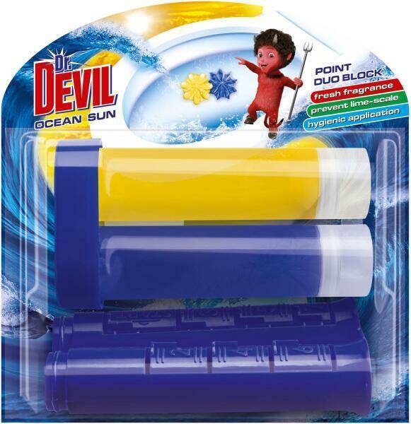 ŻEL DO WC DR DEVIL PUNKTOWY A2 DUO OCEAN