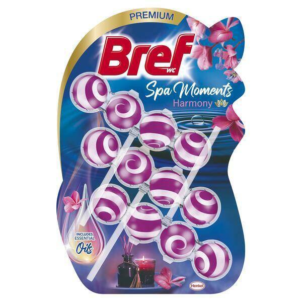 ZAWIESZKA DO WC BREF 3X50G SPA MOMENTS