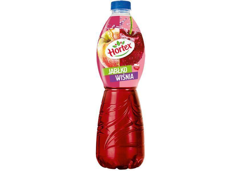 NAPÓJ HORTEX 1,75L JABŁKO WIŚNIA PET