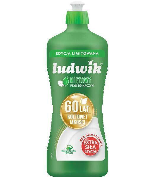 PŁYN DO NACZYŃ LUDWIK 925G MIĘTOWY