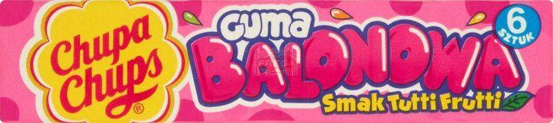 GUMA CHUPA CHUPS 27,6G TUTTI FRUTTI 0779