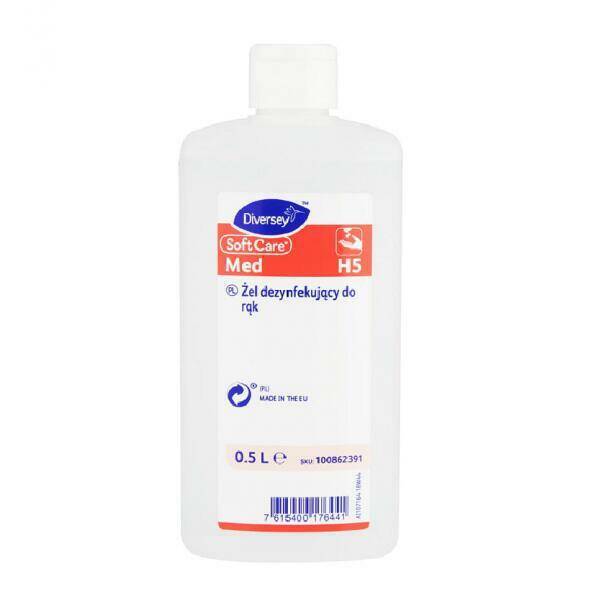 DEZYN ŻEL SOFT CARE MED 500ML DO DEZYNFE
