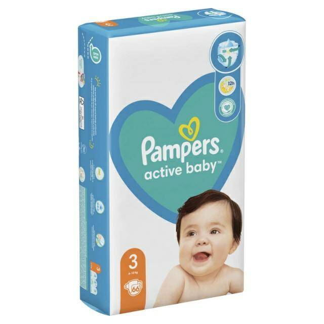 PIELUCHY PAMPERS ACTIVE BABY DRY A66 3