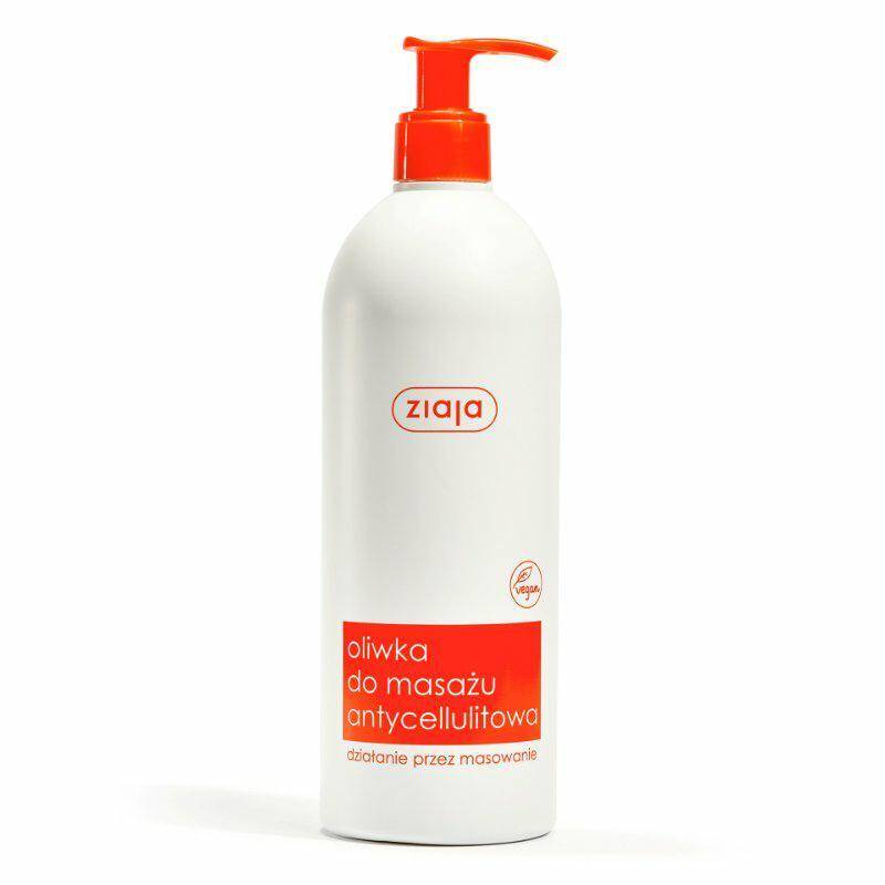 OLIWKA ZIAJA DO MASAŻU 500ML ANTYCELLULI