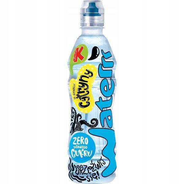 NAPÓJ KUBUŚ 500ML WATERRR CYTRYNA 6611