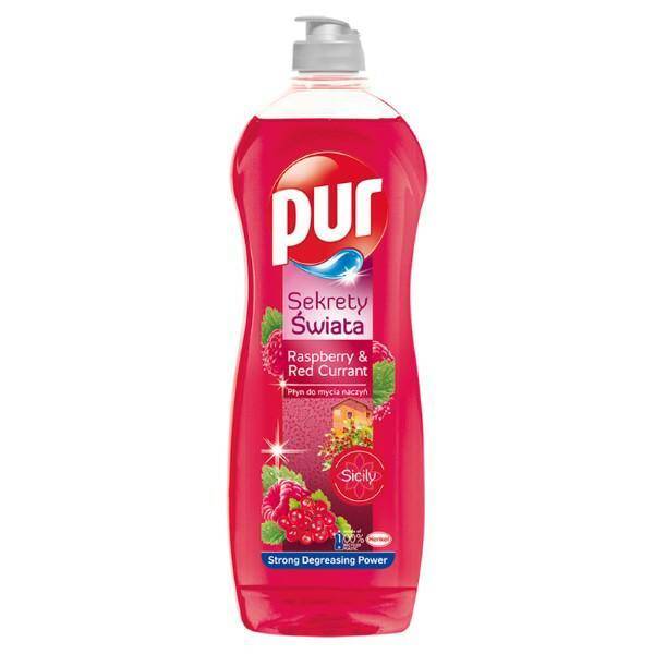 PŁYN DO NACZYŃ PUR 750ML MALINA 7684