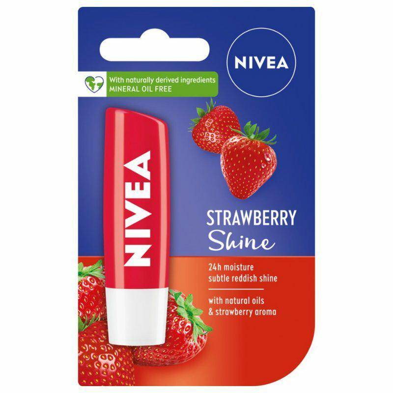 POMADKA NIVEA 4,8G TRUSKAWKA 2977