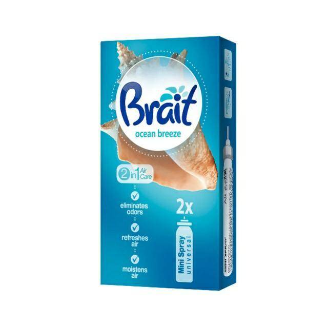 ODŚWIEŻACZ MINI ZAPAS BRAIT 2X10ML OCEA
