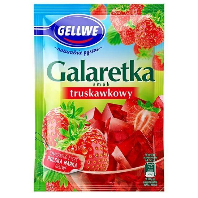 GALARETKA GELLWE 72G TRUSKAWKA 9818
