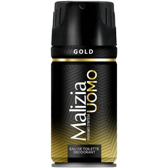 DEZODORANT MALIZIA 150ML MEN GOLD IMP
