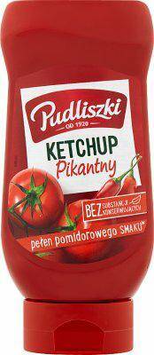 KETCHUP PUDLISZKI 480G PIKANTNY 0417