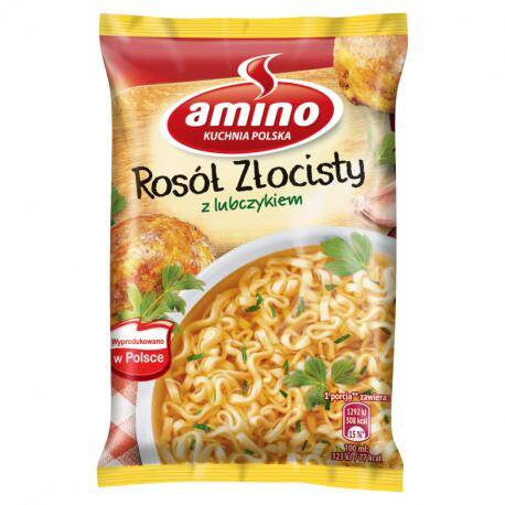 ZUPA AMINO NUDLE 57G ROSÓŁ ZŁOCISTY